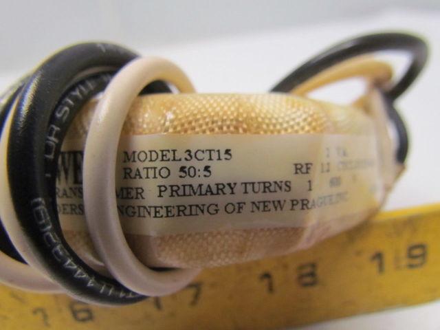 Midwest 3CT15 Current Transformer 2VA. Ratio 50:5 600V Cycles 25-400