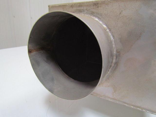 Exhaust Blower Fan W/Damper Forward Curve 1HP Motor 3PH 3450RPM 200-230/460V