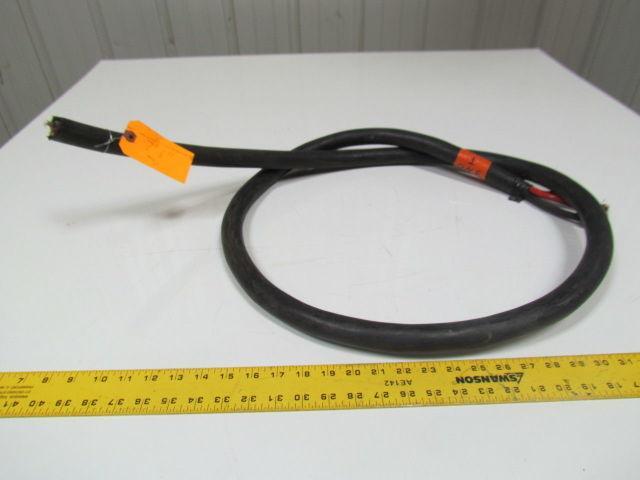 Carol Portable 7.5' Power Cable 4/3 Type W 600V/2000V Sunlight & Water Resistant