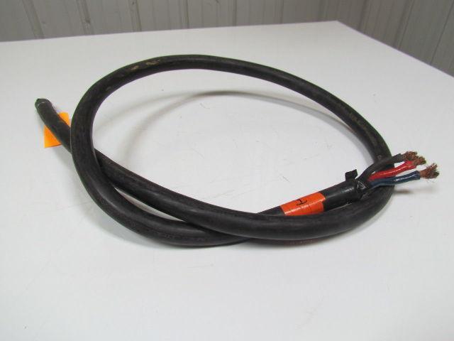 Carol Portable 7.5' Power Cable 4/3 Type W 600V/2000V Sunlight & Water Resistant