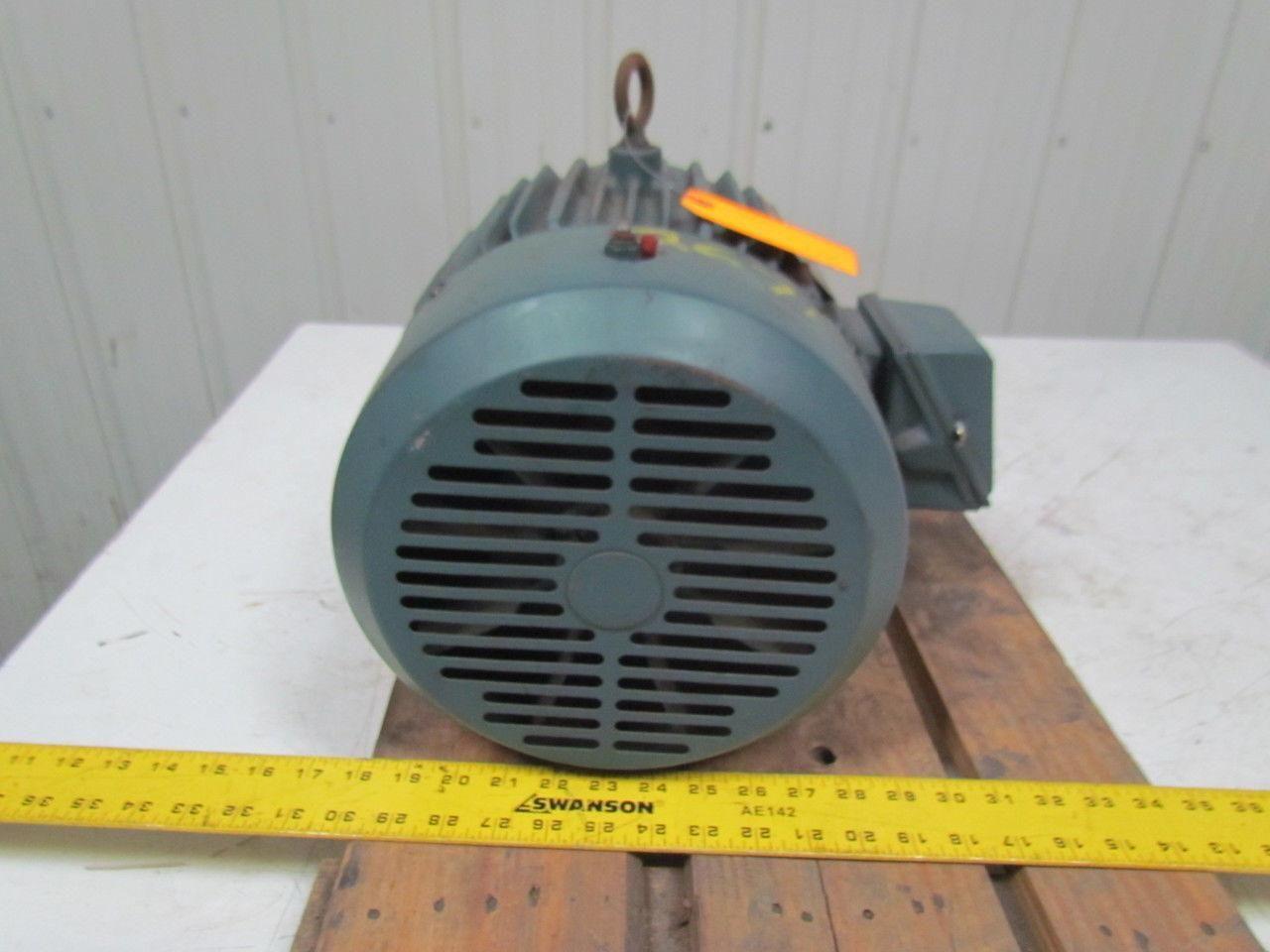 Reliance Electric P2163109D DutyMaster 3HP 1770RPM 3PH 460VAC TEFC Motor 213 Frame