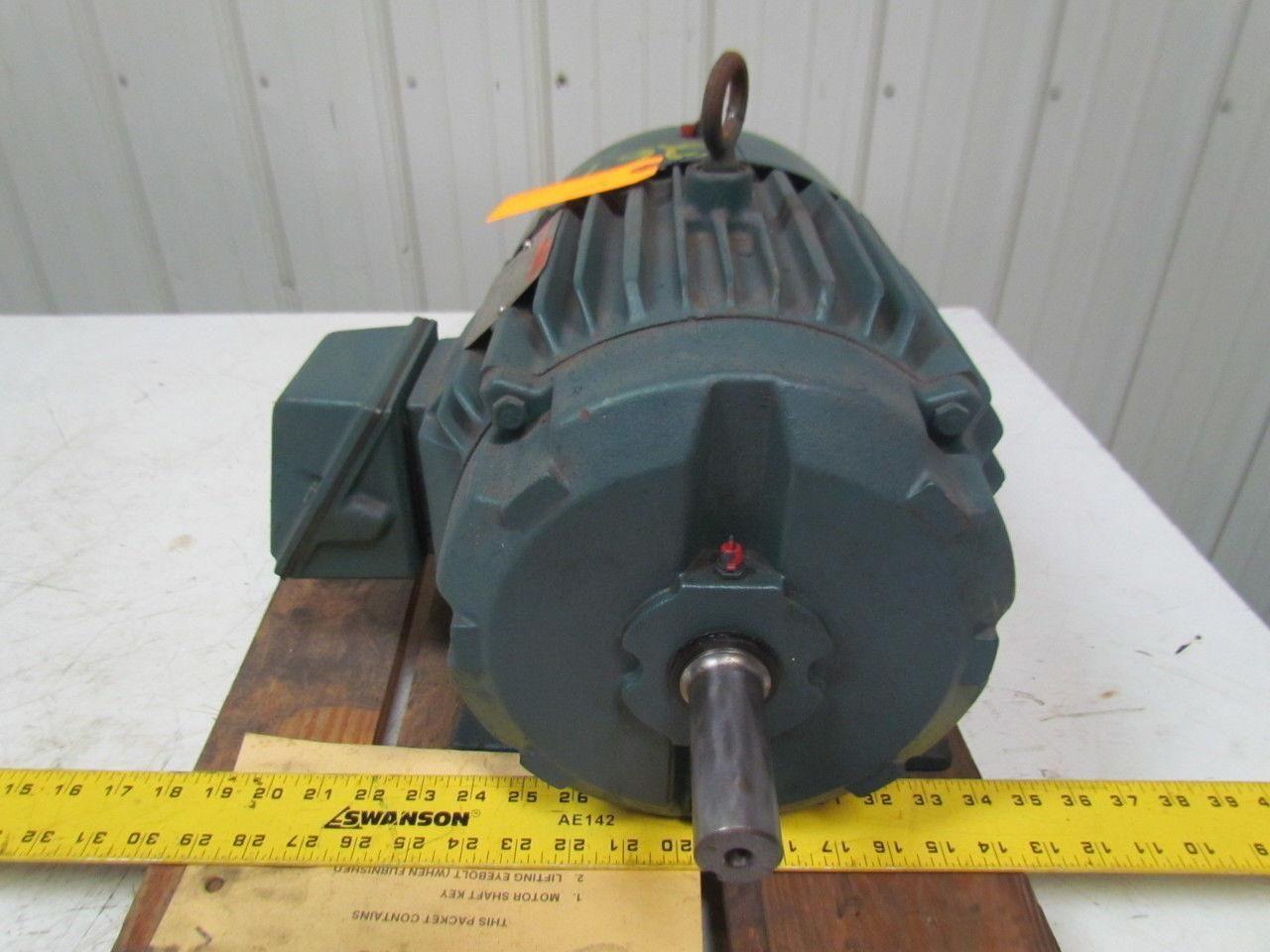 Reliance Electric P2163109D DutyMaster 3HP 1770RPM 3PH 460VAC TEFC Motor 213 Frame