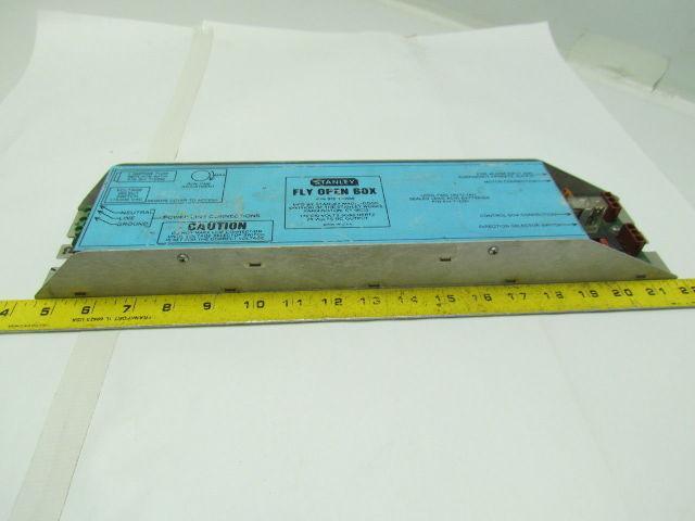 Stanley 972 313026 Automatic Door Opener-Closer Fly Open Control Box 115/230V
