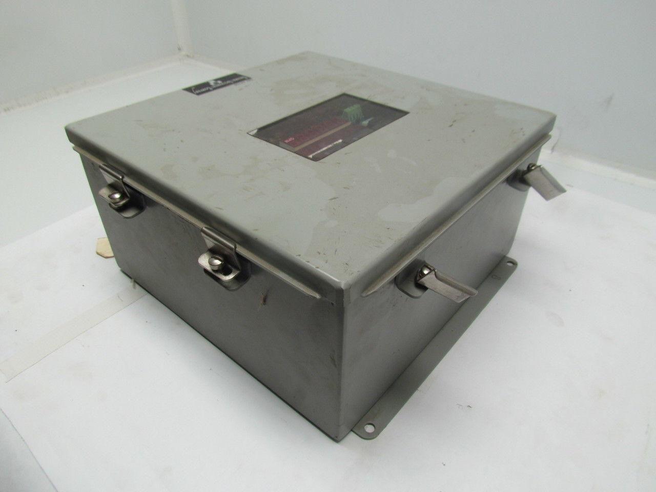 Thermal Instrument Company Digital Readout Display Unit GPM 12X12X6 Enclosure