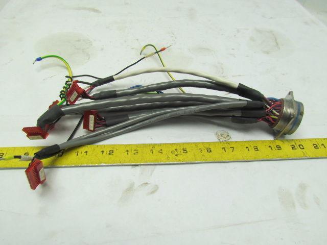 Amphenol 9847-J-MS27497T24F4S-M530206201 56 Pin Connector Panel Mount