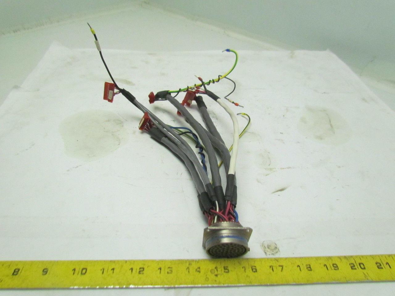 Amphenol 9847-J-MS27497T24F4S-M530206201 56 Pin Connector Panel Mount