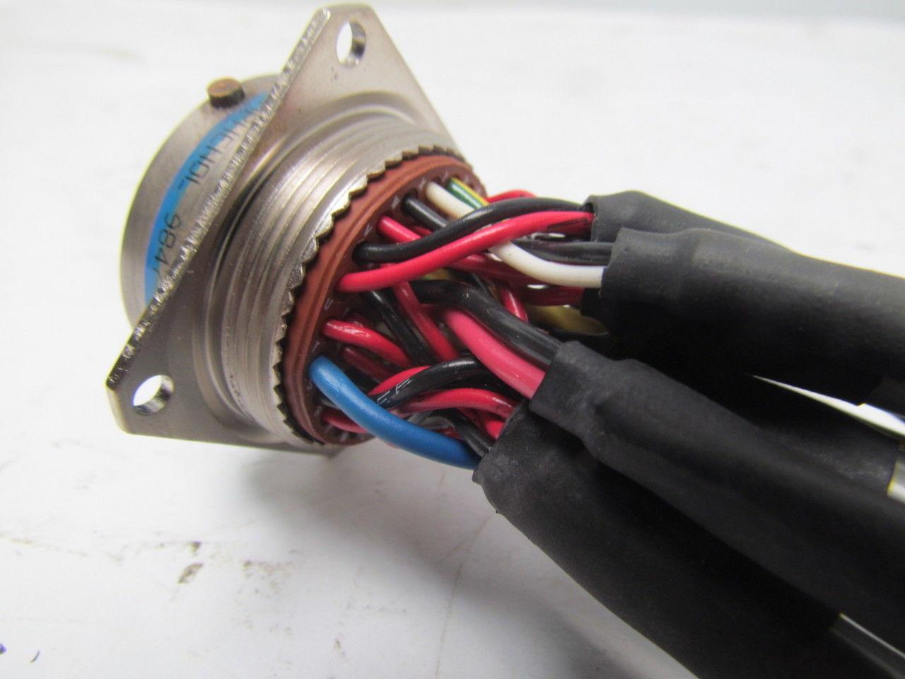 Amphenol 9847-J-MS27497T24F4S-M530206201 56 Pin Connector Panel Mount