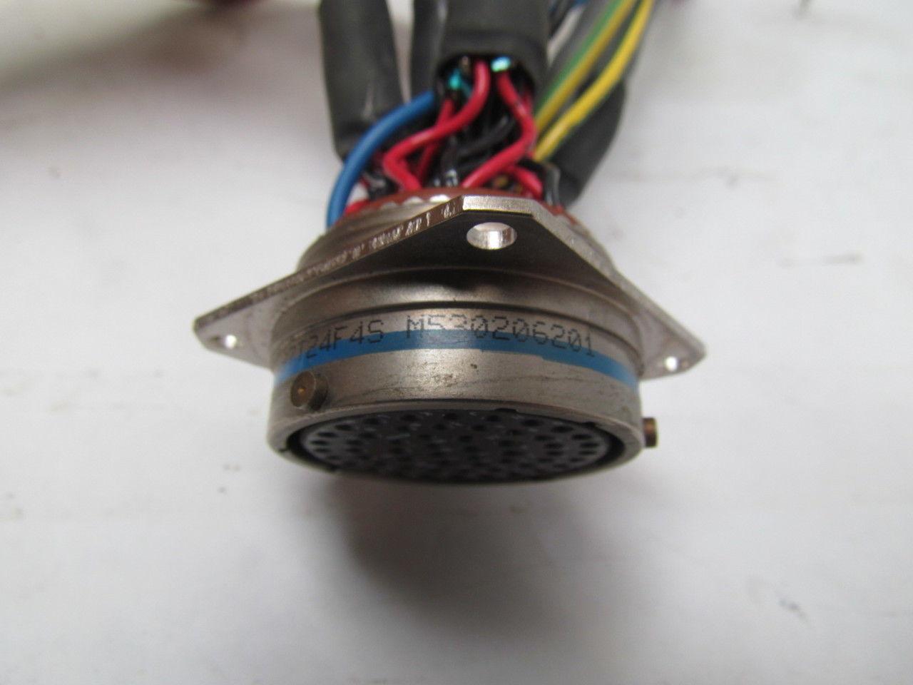 Amphenol 9847-J-MS27497T24F4S-M530206201 56 Pin Connector Panel Mount