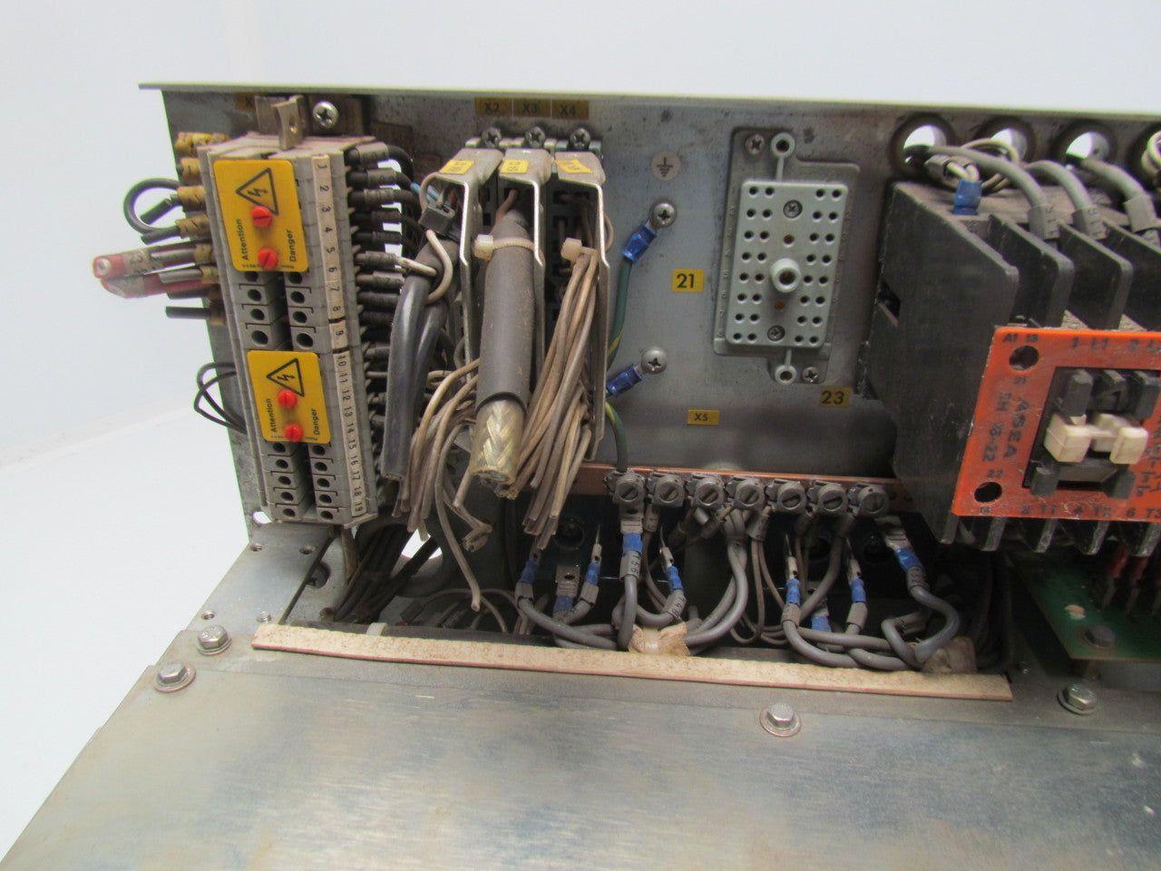 ASEA Brown Boveri YB161101-CG DSQU 132 Rectifier Unit w/Contactors