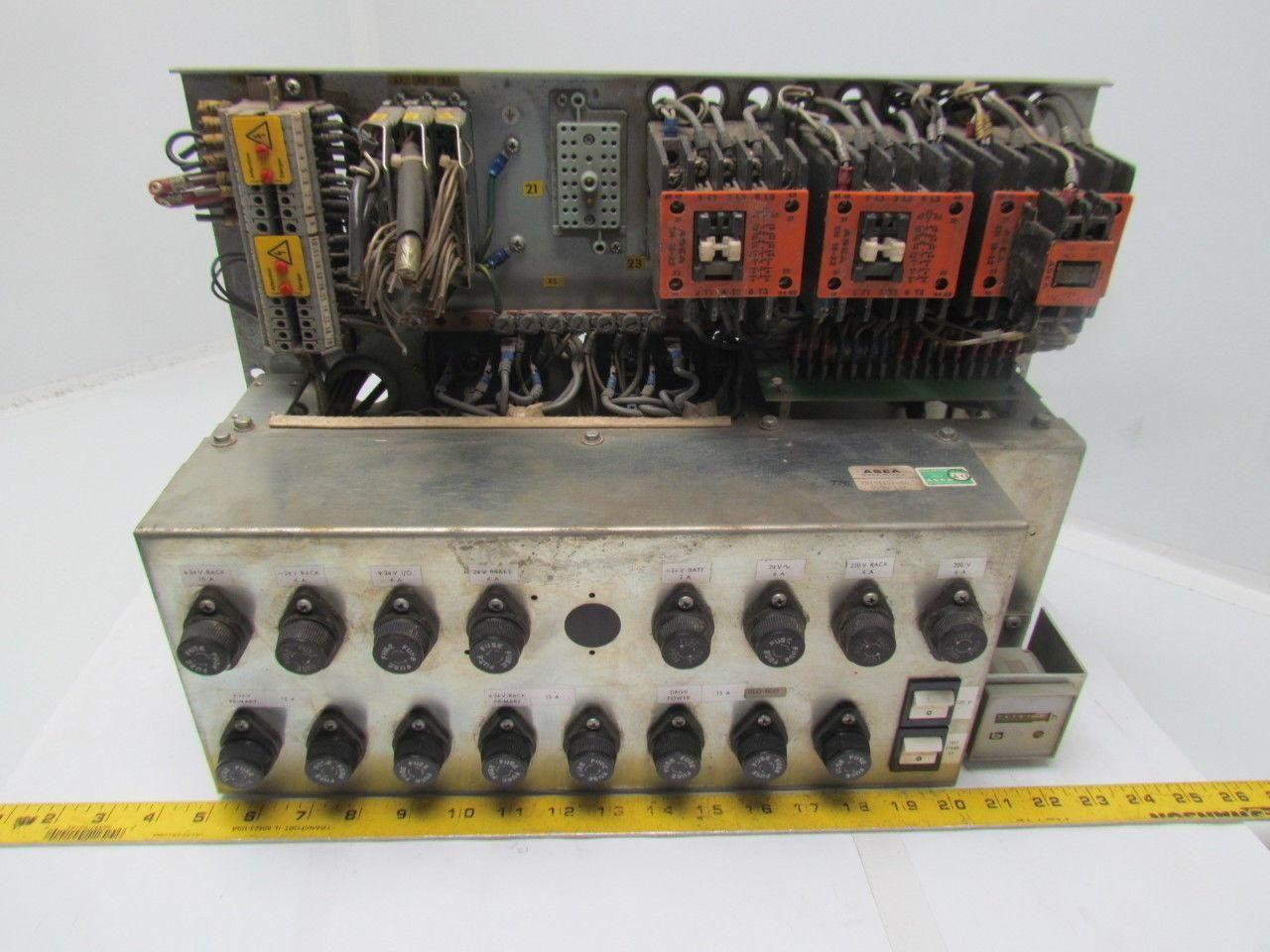 ASEA Brown Boveri YB161101-CG DSQU 132 Rectifier Unit w/Contactors