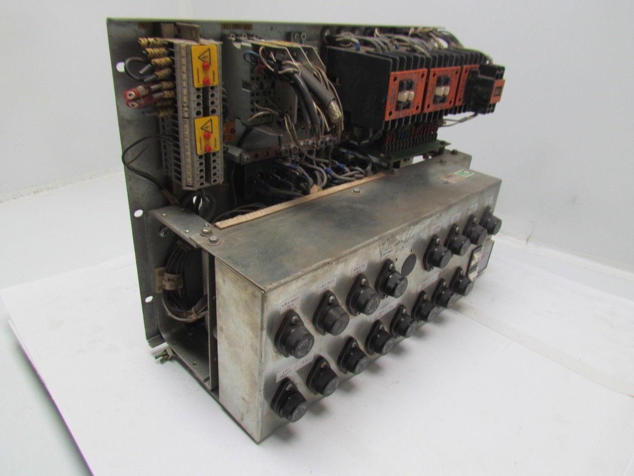 ASEA Brown Boveri YB161101-CG DSQU 132 Rectifier Unit w/Contactors