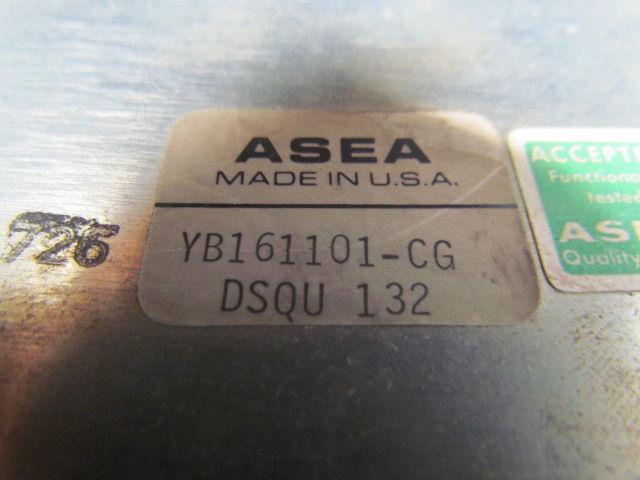 ASEA Brown Boveri YB161101-CG DSQU 132 Rectifier Unit w/Contactors