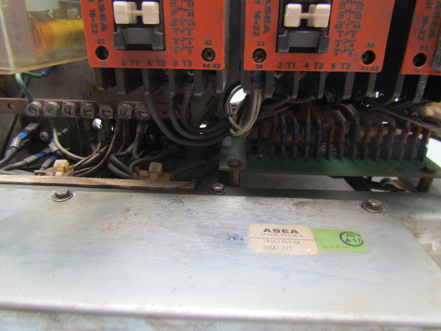 ASEA Brown Boveri YB161101-GK DSQU 222 Rectifier Unit W/Contactors