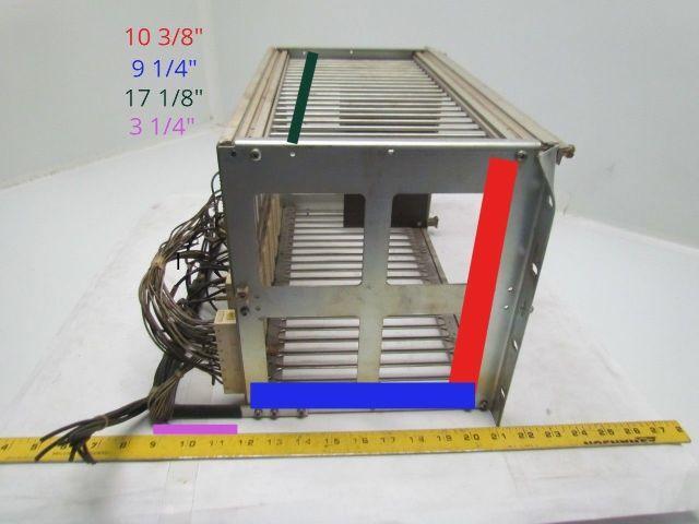 ABB ASEA Robotics YB 161-101 BC DSQU 117 Circuit Board Slot Rack Case