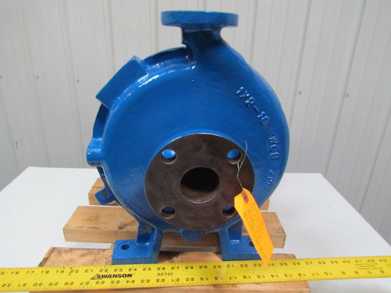 Summit Pump 2196MTO WCB J153 Size 1x2-10 Imp Dia 9.25 150PSI Material DI/SS