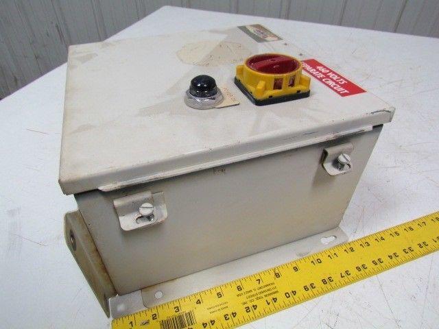 Daykin GPFS-01 LR Enclosed Transformer Disconnect 2000VA 460V Pri 115V Sec 1PH