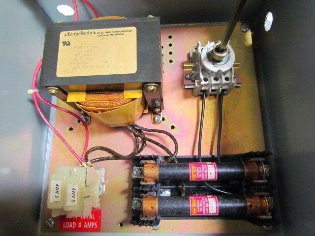 Daykin GPFS-07 Enclosed Transformer Disconnect 500VA 480V Pri 120V Sec 1PH