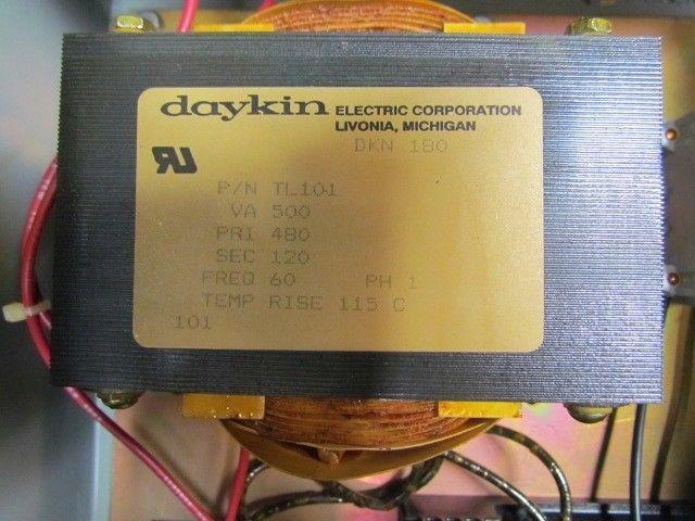 Daykin GPFS-07 Enclosed Transformer Disconnect 500VA 480V Pri 120V Sec 1PH
