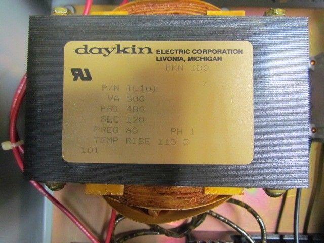 Daykin GPFS-07 Enclosed Transformer Disconnect 500VA 480V Pri 120V Sec 1PH