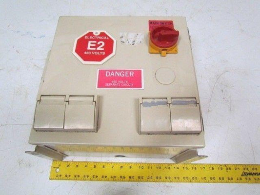 Tara 2000DF12 Enclosed Transformer Disconnect 480 Primary 120 Secondary 1PH 60HZ