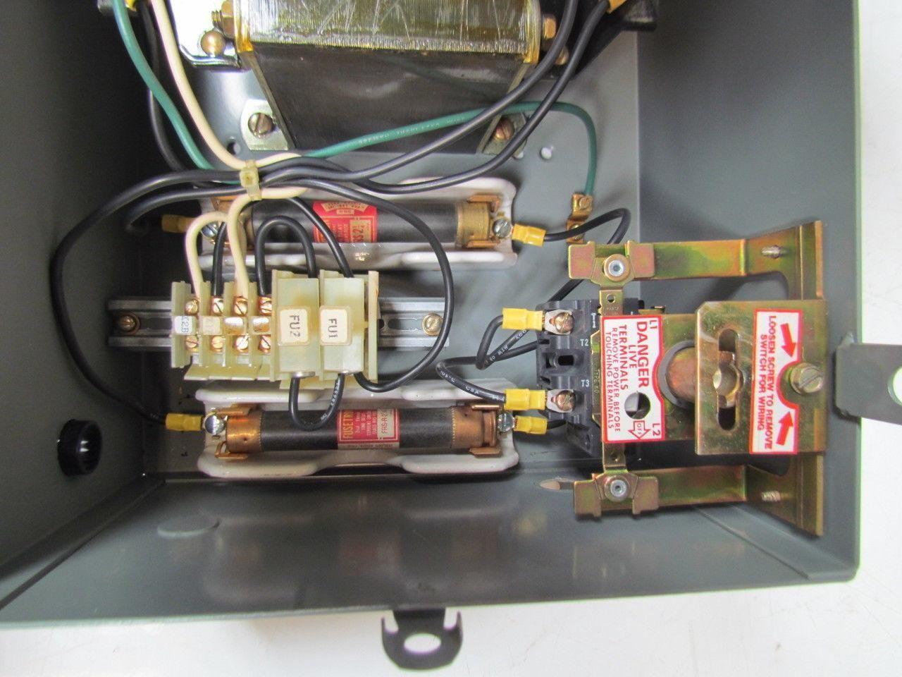 Square D SK5271U Power Transformer 1.0kva 600VAC Pri 230/460V Sec 115V