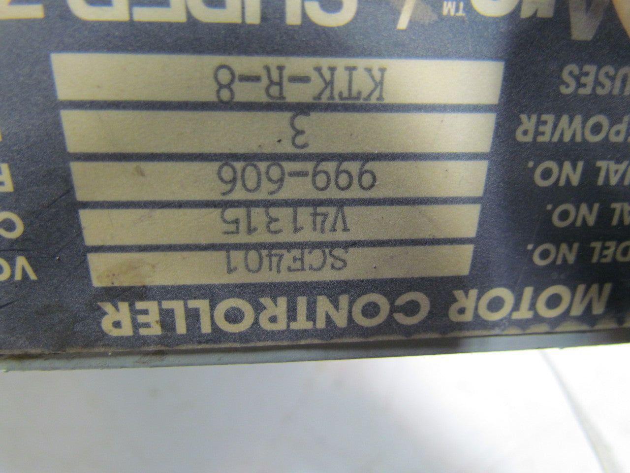 Vee-Arc SCE401 Adjustable Frequency Drive 460V 3PH 4.1Amp 3.3KVA