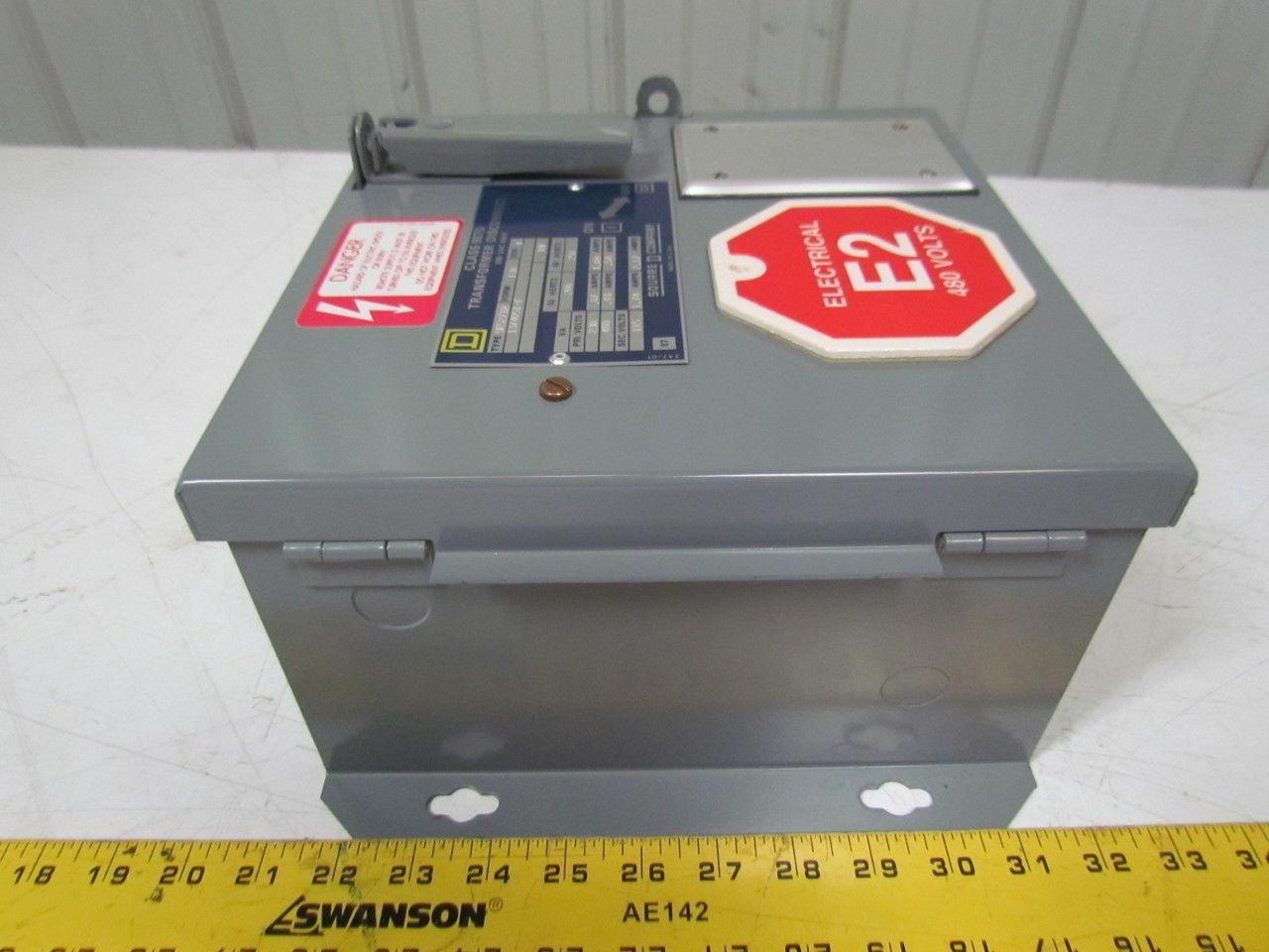 Square D SK5271R Transformer Disconnect Pri 230/460V Sec 115V Class 9070
