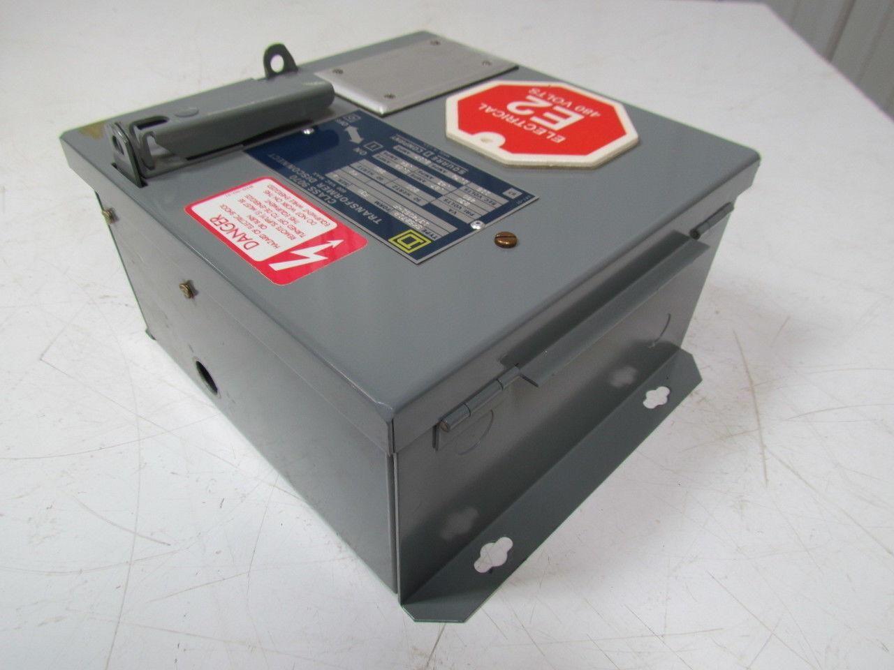 Square D SK5271R Transformer Disconnect Pri 230/460V Sec 115V Class 9070