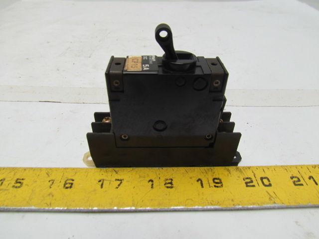 Fuji Electric CP31E/5WD 60V Electric Circuit Breaker 60VDC 5A 1KA
