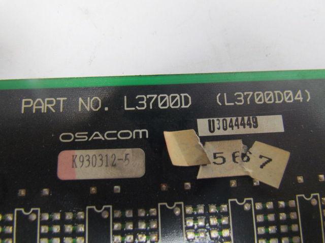Osacom L3700D L3700D04 Control Board CPU Controller Main Circuit