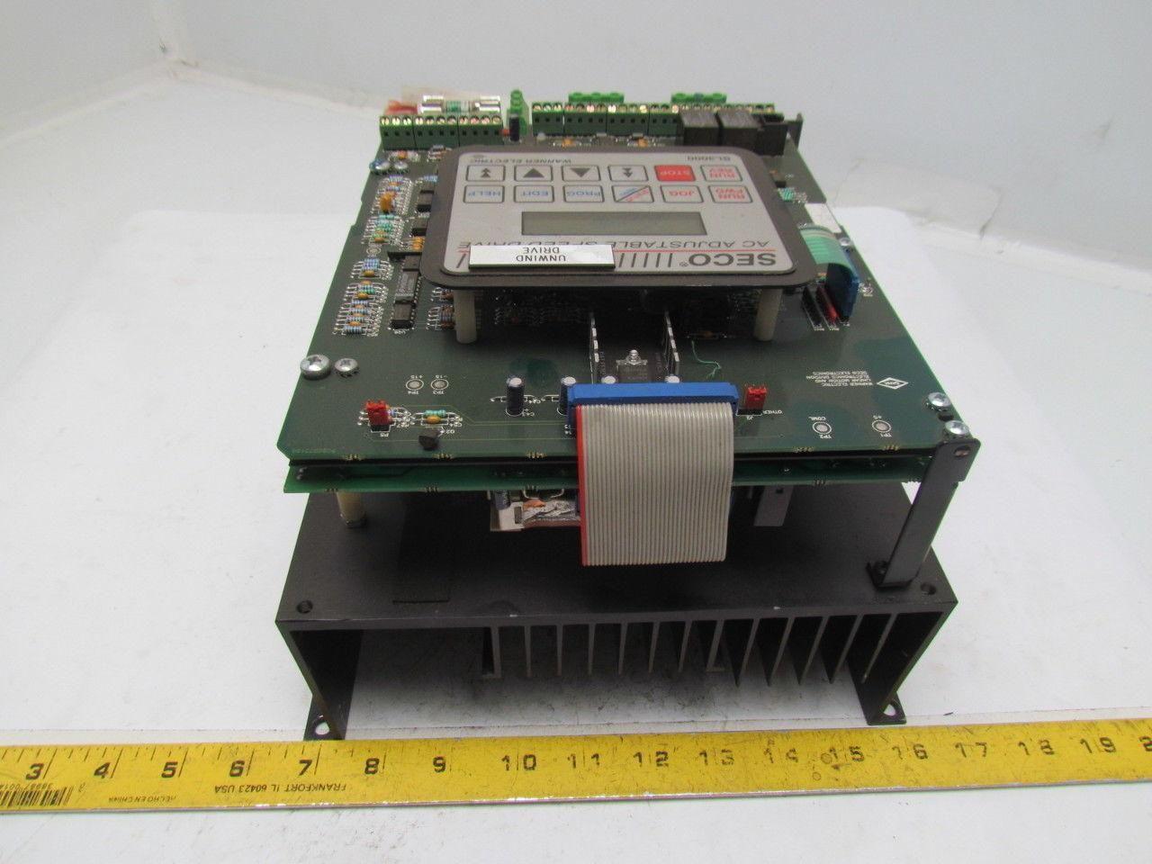 Seco Electronics SL3401-00000 AC Adjustable Speed Drive Digital 3PH 1HP