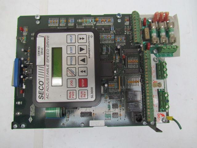 Seco Electronics SL3401-00000 AC Adjustable Speed Drive Digital 3PH 1HP