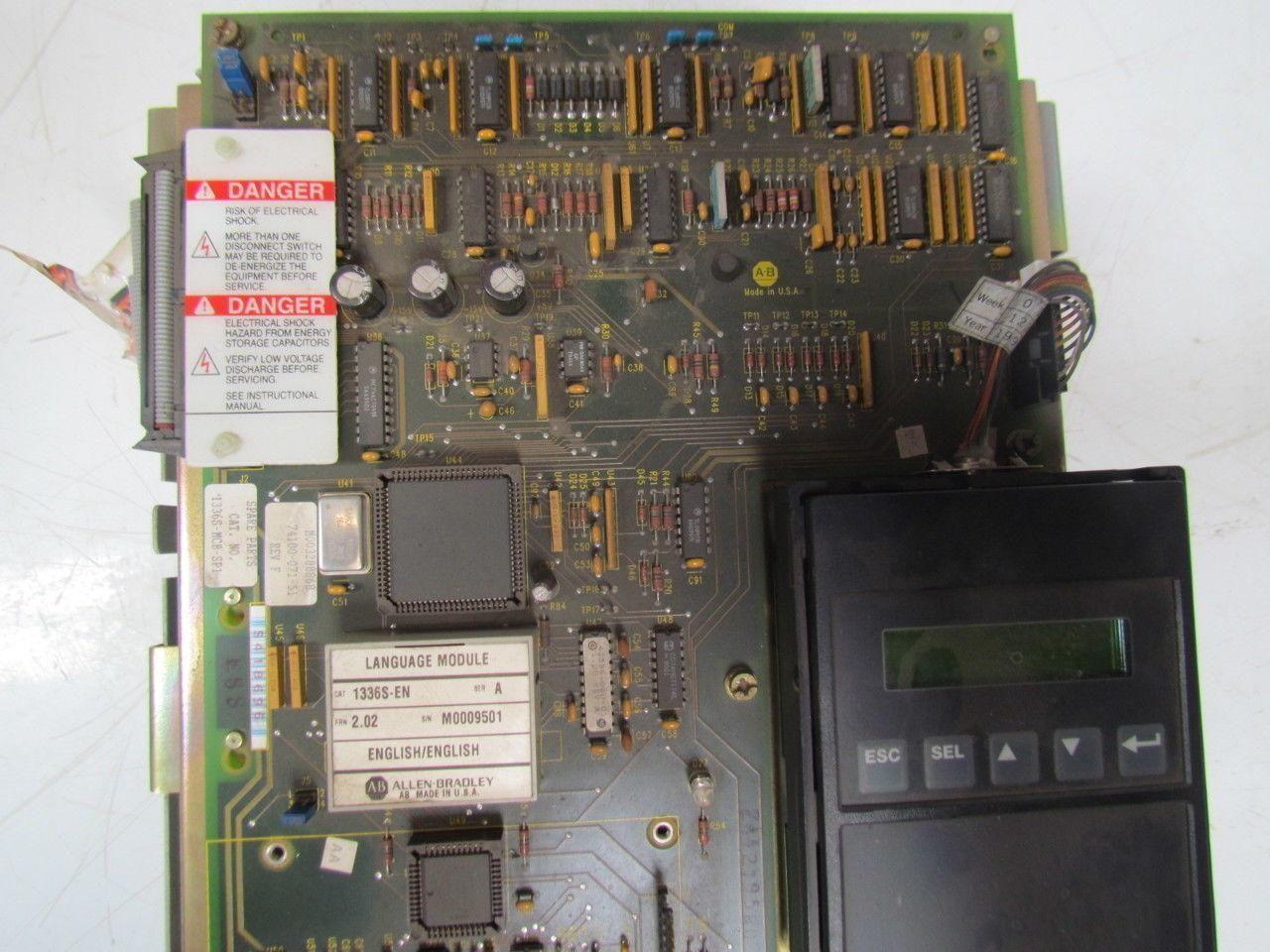 Allen Bradley 1336S-B010-AN-EN AC Drive Adjustable Frequency 10Hp 480V Series B