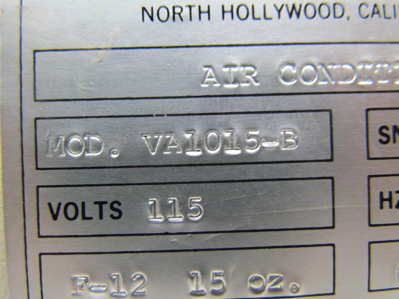Enviro-Intercept VA1015-B Temperature Controller Air Conditioner 115V 60HZ 3.1A