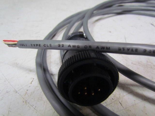 Vacuum Instrument 013-222-3341 OLFLEX Cable 5pin Male Connector 10feet