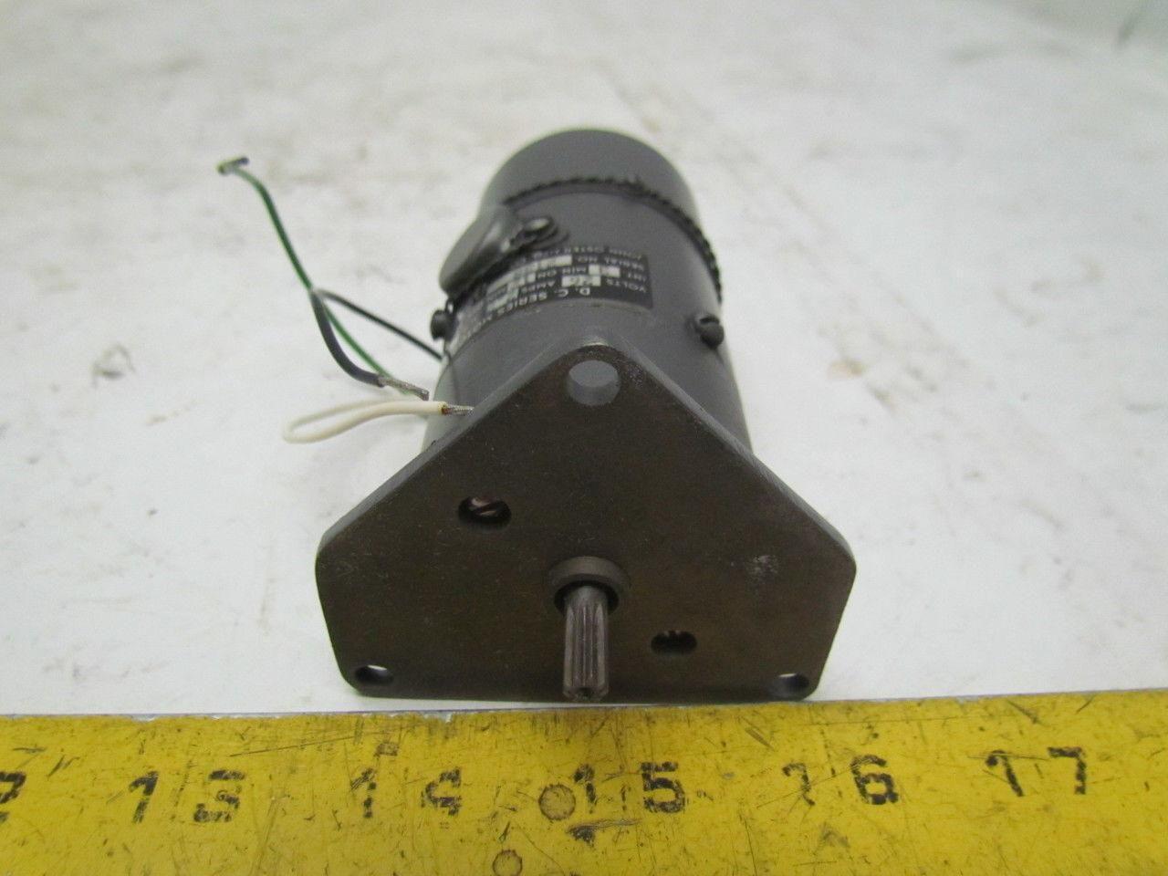 John Oster Mfg.Co. BUB360-1 26VDC Motor W/Brake 2.2Amps .02HP 14500RPM