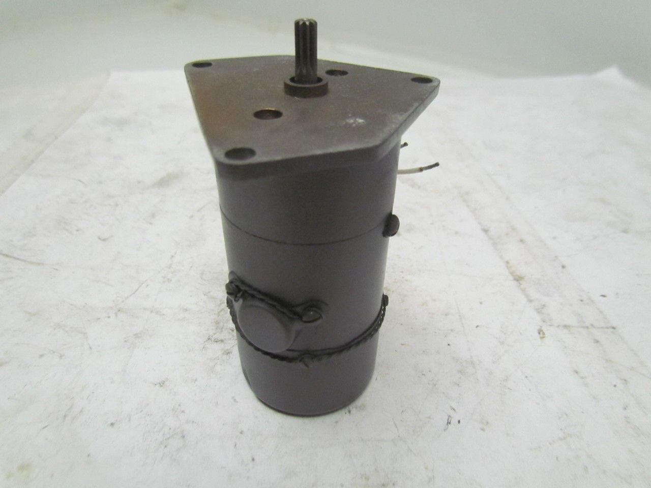 John Oster Mfg.Co. BUB360-1 26VDC Motor W/Brake 2.2Amps .02HP 14500RPM