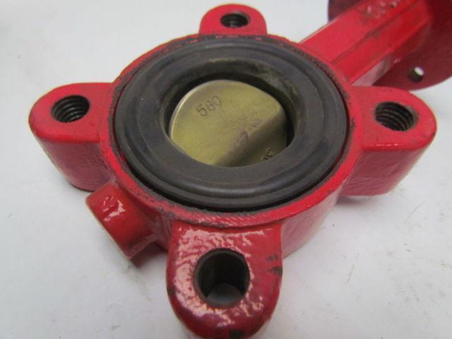Bray International 1073A 2" Butterfly Valve Ductile Iron EPDM Seal 4 Lug Style
