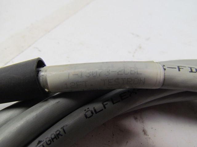Testron T-13073-2CBL 12' Double Ended 10 Pin Male/Female Cable