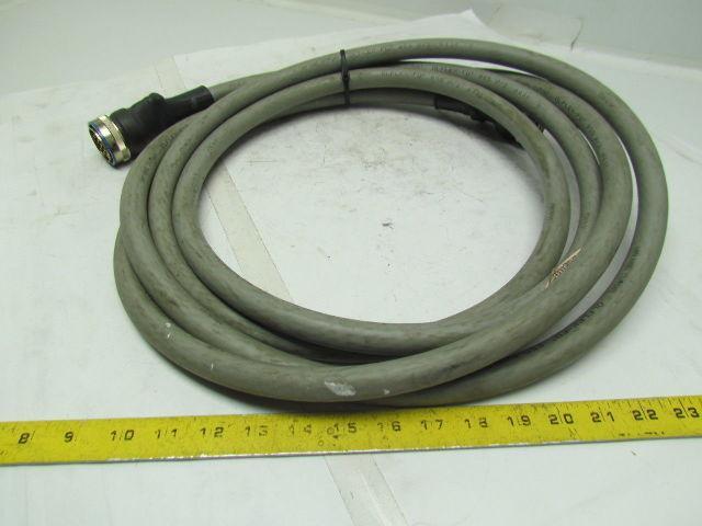 Testron T-18915-CBL 19 Pin Male/Female Double Ended Cable Assembly