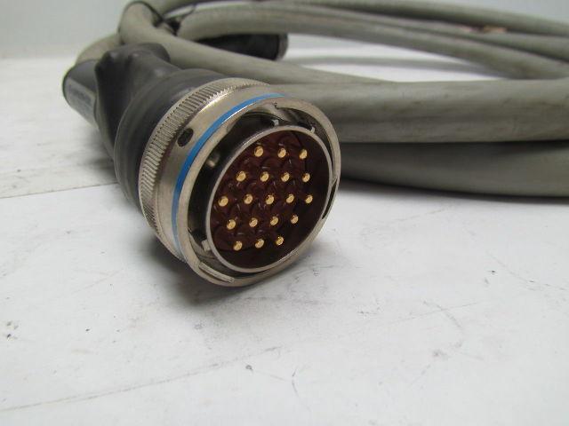 Testron T-18915-CBL 19 Pin Male/Female Double Ended Cable Assembly
