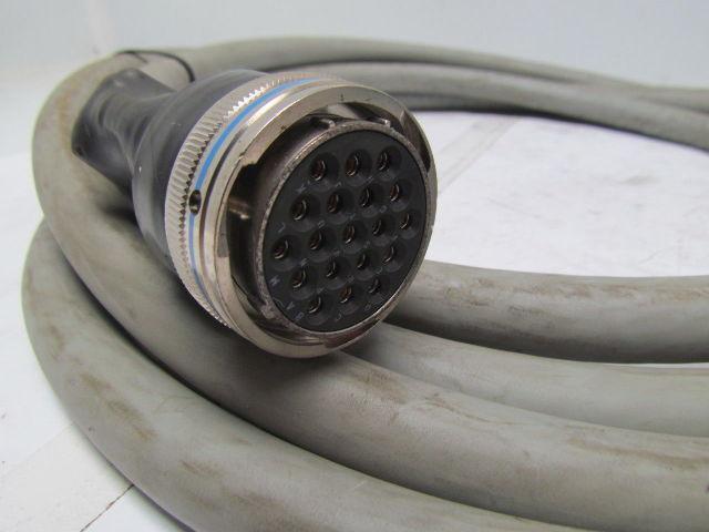 Testron T-18915-CBL 19 Pin Male/Female Double Ended Cable Assembly