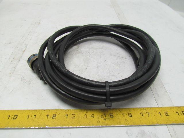 Testron T-17409-CBL 5 Pin Male 4 Pin Female Double Ended Cable Assembly