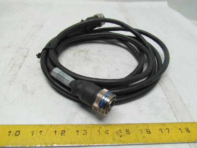 Testron T-17409-CBL 5 Pin Male 4 Pin Female Double Ended Cable Assembly