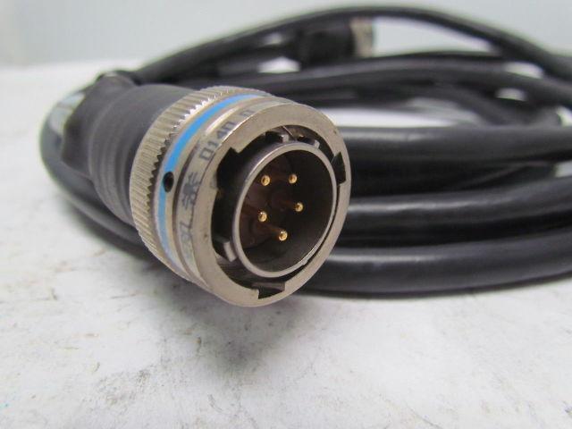 Testron T-17409-CBL 5 Pin Male 4 Pin Female Double Ended Cable Assembly