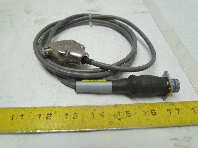 Testron T15840-1CBL-6 Cable Assembly 25 Pin Flat Male 6 Pin Female Round