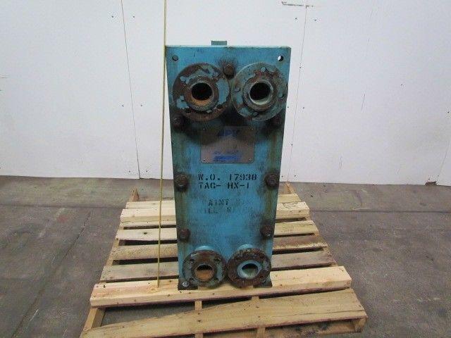 AVP SR25-M 33 Plate Thermal Heat Exchanger 2-1/2" Flanged Ports