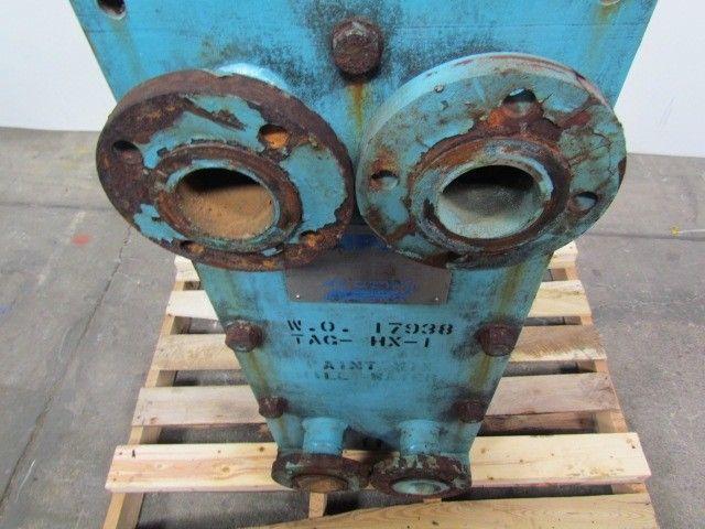AVP SR25-M 33 Plate Thermal Heat Exchanger 2-1/2" Flanged Ports