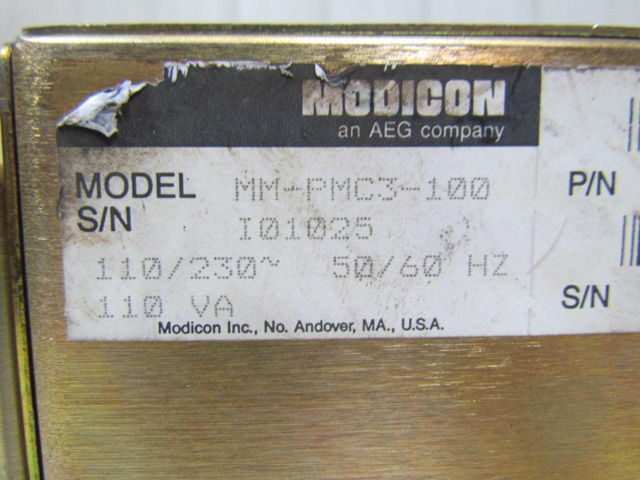 Modicon MM-PMC3-100 92-00562-00 For Parts Only