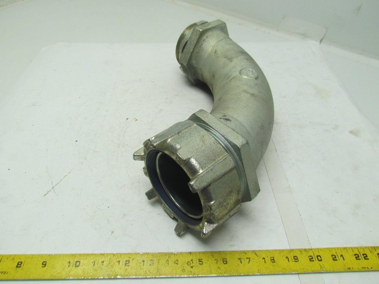 Thomas & Betts 90 deg 3" Non-Insulated 6108 Connector